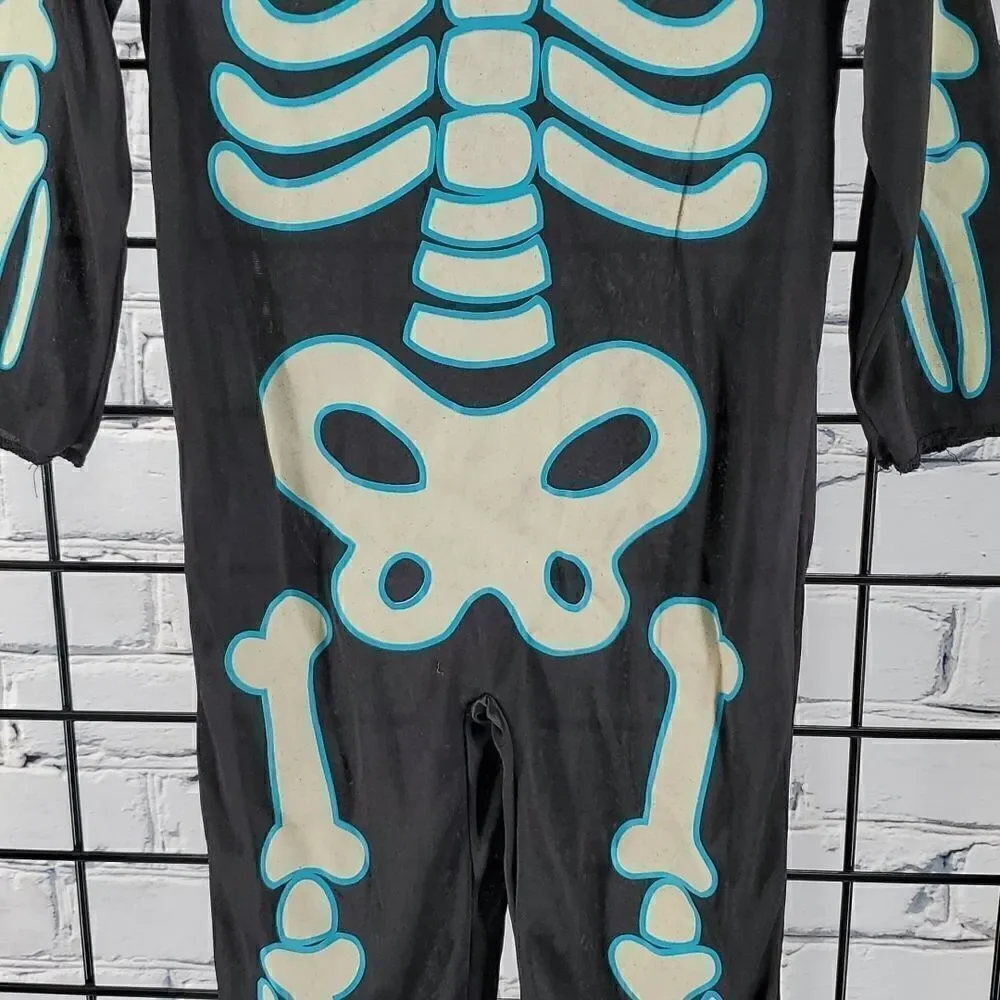 Halloween Costume Glow in the Dark Skeleton Size 3-4T